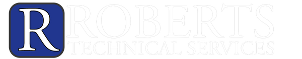 Roberts Technical white logo